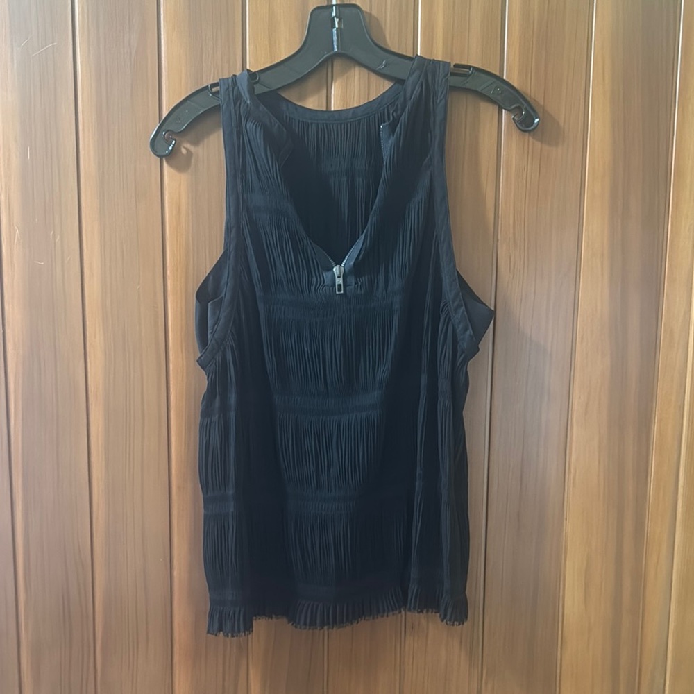 Elegant Black Sleeveless Top